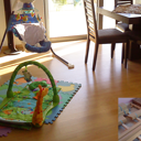 Διαμέρισμα στην Άνω Γλυφάδα. Καρφωτό δάπεδο δρυός με χρήση ηχομονωτικών υλικών στα διάκενα.  