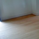 Cash Restaurant στο Κεφαλάρι. Επικόλληση καινούργιου δαπέδου πάνω σε παλιό ξύλινο.