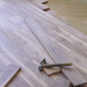  “Partners le bar” στη Γλυφάδα. Επικόλληση καινούργιου δαπέδου σε τσιμεντοκονία.