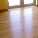 Διαμέρισμα στο Μελισσοχώρι Βοιωτίας. Κολλητό ξύλινο δάπεδο πάνω σε τσιμεντοκονία. 	