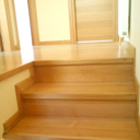 Άποψη σκάλας και δαπέδου.